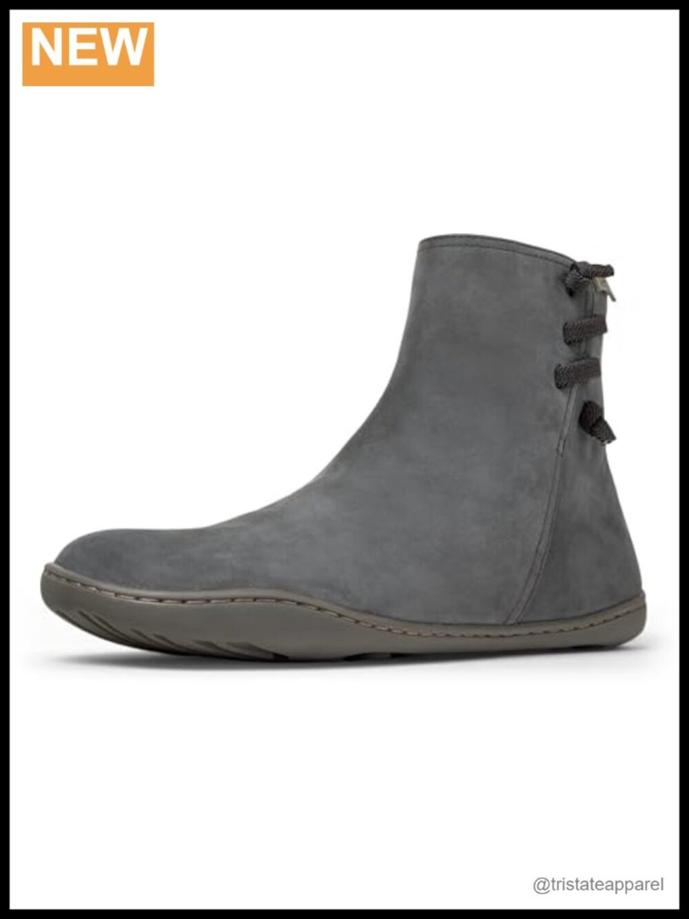 Camper Women's Ankle Booties Leather Mid Calf Zip